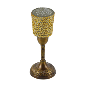 <b>Candle</b> Holder With Plated Finishing Design <b>Candle</b> Stick Holder Home Villa <b>Dinner</b> and Wedding Design - Product Image 5