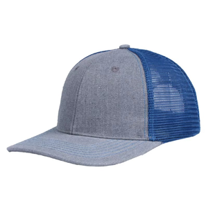 หมวกตาข่ายสำหรับคนขับรถบรรทุก5แผงหมวกลายเป็ดแบบเก่าหมวกล่าสัตว์หมวกตาข่าย - Product Image 1