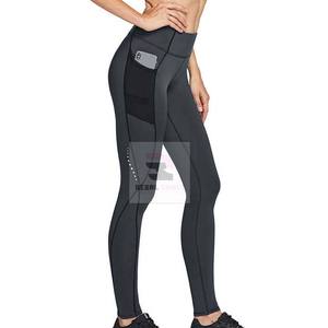 Pantalon de yoga respirant à la taille personnalisé de haute qualité Leggings de sport pour femmes - Product Image 4