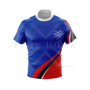High Quality Custom Rugby Polo Shirts OEM Service South Africa Unisex Super Rugby Jerseys Casual With Minimum Order