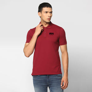 Camiseta de golf de secado rápido para hombre, camiseta de manga corta, diseño personalizado, patrón sólido antiarrugas, marca para Polo, hecha de poliéster - Product Image 2