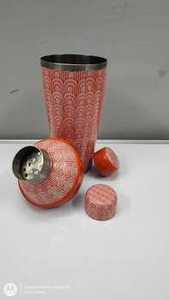 เครื่องปั่นค็อกเทลสีชมพูเครื่องปั่นผสมแบบทันสมัยชุดบาร์บาร์เทนเดอร์เครื่องมือทำบาร์ระดับพรีเมียมพร้อมถังน้ำแข็งสำหรับดื่ม - Product Image 3