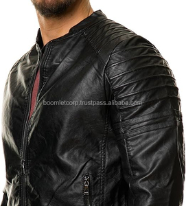 Chaqueta de cuero impermeable y resistente al viento para hombre de alta calidad chaqueta de invierno de moda de lona a precio mayorista - Product Image 3