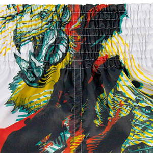 กางเกงขาสั้นฝึกมวยไทยดีไซน์มืออาชีพกางเกงขาสั้นใส่เล่นศิลปะการต่อสู้ออกแบบโลโก้ได้ตามต้องการ - Product Image 3