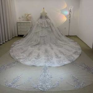 Robe <span class=keywords><strong>de</strong></span> mariée Jancember JJ126 scintillante en cristal, robe <span class=keywords><strong>de</strong></span> mariée perlée, robe <span class=keywords><strong>de</strong></span> bal à dos nœud, Vestido <span class=keywords><strong>De</strong></span> Novia, mariage <span class=keywords><strong>de</strong></span> <span class=keywords><strong>luxe</strong></span> style palais - Product Image 2