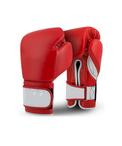 Nuevos guantes de boxeo profesionales ganadores PVC dedo completo gancho Cierre de bucle embalaje personalizado MMA Thai Sparring Kick Boxing guantes - Product Image 4