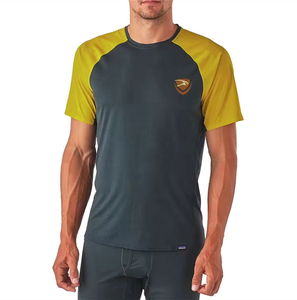 Camisetas de Moda para Hombre con Cuello Redondo, Corte Regular, Verano, 100% Algodón, Tejido de Punto, Secado Rápido, Transpirable - Product Image 5