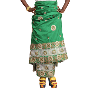 George africano de precios bajos con material de tafetán hecho ropa de vestir de estilo africano Garde genuino por exportadores indios - Product Image 4