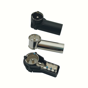 Pc5-55 <span class=keywords><strong>90</strong></span> độ góc xe Đài phát thanh stereo ăng ten <span class=keywords><strong>Adapter</strong></span> chuyển đổi DIN để ISO ổ cắm để JASO ăng ten kết nối - Product Image 3