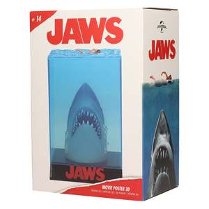 Statue 3D du requin blanc de Jurassic World en plastique - Product Image 5