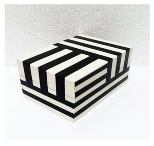 Caja de Joyería de Madera de Lujo con Incrustaciones de Hueso de la Mejor Calidad, Tamaño Personalizable, Logotipo Personalizado para el Día de la Madre, el Día del Padre, Regalos Empresariales - Product Image 6