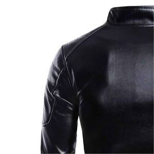 Comfortable And Soft Men Fashion Leather <b>Jacket</b> Affordable Price New Arrival Men Fashion Leather <b>Jacket</b> For <b>Winter</b> for <b>cheap</b> - Product Image 3