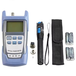 12PCS FTTH Optic Tool Kit Optical Power Meter 1mw Laser Pointer Visual <strong>Fault</strong> <strong>Locator</strong> 5km Drop <strong>Cable</strong> Stripper Fiber Cleaver FC-6S - Product Image 3