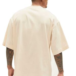 Camiseta de algodón 100% para hombre, Camiseta holgada estampada, venta al por mayor, nueva llegada, camisas para hombre, Camiseta extragrande de alta calidad para hombre - Product Image 2