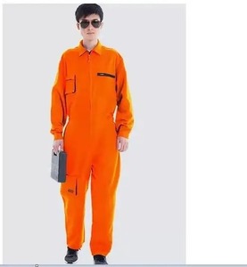 Mono Ignífugo de Algodón Personalizado 2026, Ropa de Trabajo Transpirable, Ropa de Seguridad con Banda Reflectante - Product Image 5