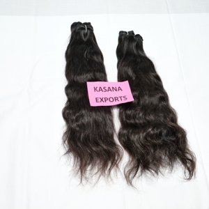 Fabricantes virgen 100% indio al por mayor Color Natural negro mujeres cutícula alineada onda profunda extensiones de cabello humano procesado - Product Image 4