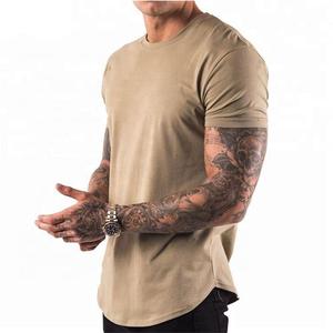 NUEVA Camiseta Deportiva para Hombre, 100% Algodón, Corte Ajustado, Dobladillo Festoneado, Personalizada con Patrón 3D y Logotipo Personalizado - Product Image 3