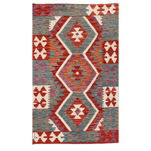 Tapis Kilim d'Afghanistan Maimana 130 x 78 cm, tapis traditionnels tissés à la main - Product Image 1