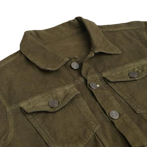 Chaquetas Vaqueras para Hombre Más Vendidas, Nuevo Modelo Suave y Cómodo con Cuello Alto, 100% Algodón para Invierno, Precio Personalizado con Logotipo Privado - Product Image 6