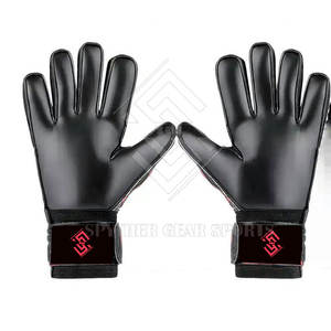 Gants de gardien de but de haute qualité, super doux, en latex, antidérapants, avec sangle de poignet réglable et protection des doigts - Product Image 2