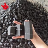 Briquettes extrudées de charbon de coco hexagonales avec trou central, longueur 5-25 cm, 100% charbon de coco, fines, haute valeur calorifique