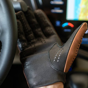 Nouvelle conception, vente en gros, gants de conduite en cuir, fabrication professionnelle, cyclisme, haute qualité - Product Image 3