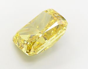 20.36 Ct Fancy Vivid Yellow Lab Grown Diamond VS2 Clarity IGI Certifié pour les bagues - Product Image 5