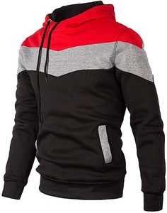 Fabrication 250 Gsm Sweat À Capuche Coton Sans Cordes Ourlet Ouvert Sweat À Capuche Poids Lourd Hommes Broderie Sweats À Capuche Vierges - Product Image 3