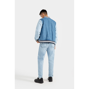 Custom OEM Outdoor Varsity Jacket Custom Logo Custom Embroidery Men Street Wear Light Varsity Jackets - Product Image 6
