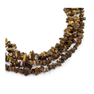 Oeil de tigre en gros puces métaphysiques chaîne en vrac perles de pierres précieuses naturelles en gros pour la fabrication de bijoux - Product Image 4