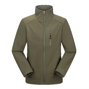 Chaqueta de Motocicleta Softshell para Hombre, Talla Grande, Impermeable, con Cuello Alto, Logotipo Personalizado, para Camping y Ropa Formal, Venta al Por Mayor - Product Image 4