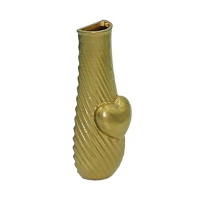 Floreros de aluminio decorativos grabados a mano, gran oferta, florero alto de Metal para decoración de fiesta de Navidad - Product Image 6