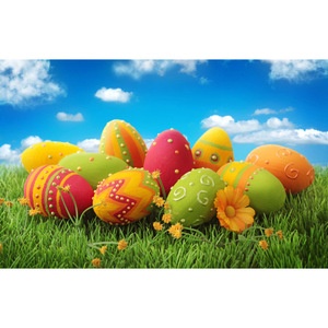 Easter <b>Egg</b> <b>Decorative</b> Plastic DIY Toy for Kids-Openable Red <b>Egg</b> for Holiday Party Supplies - Product Image 5