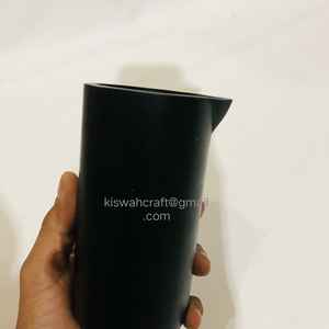 Jarra mate de resina hecha a mano de diseño moderno, jarra de Flamenco de nuevo diseño para vaso de boda, agua/helado, remolino, vidrio de resina - Product Image 2