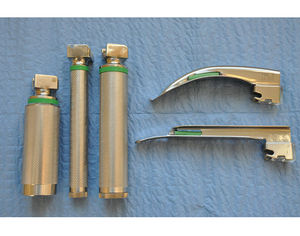 Set de Instrumentos de Videolaringoscopio Endotraqueal de Acero Inoxidable Fabricado en Fábrica, Hojas Reutilizables y Desechables, Dispositivo Quirúrgico Manual - Product Image 1