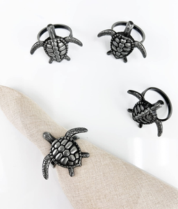 <b>Metal</b> Napkin Ring Ideal for Restaurant Tableware tortoise design Elegant and Unique napkin <b>holder</b> at Affordable Price - Product Image 2