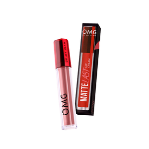 OEM/ODM OMG OH MY GLAM Mattelast Lip Cream Shell Dreamy Bumble Scarlett Latte espresso Luxe Blossom Rose Berry 2,9G - Product Image 1