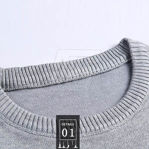 Sweatshirts pour hommes en coton mélangé avec logo personnalisé Sweatshirts pour hommes pour l'extérieur Sweatshirts pour hommes - Product Image 2