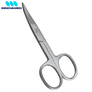 Ciseaux à ongles à lame courbée de qualité supérieure, utilisations multiples, acier inoxydable, ciseaux chirurgicaux pour pédicure, podologie - Product Image 2