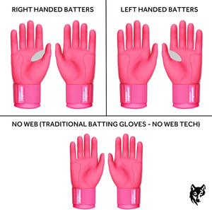 Premium JaxStyle Guantes de bateo de béisbol 100% Premium Cabretta Guantes de bateo de cuero Profesional Unisex Softball Guantes de bateo - Product Image 4