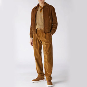 Pantalones largos y rectos para hombre, pantalón informal, ajustado, de vestir, Formal, holgado, de pana, para primavera - Product Image 5