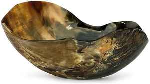 Cuencos de colores naturales clásicos que sirven restaurantes de cuerno real y plato de Hotel Cuenco de pasta Accesorios de cocina - Product Image 3