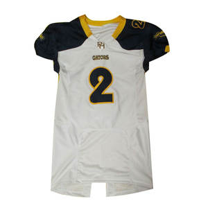 เครื่องแบบการฝึกฟุตบอลอเมริกันใหม่เสื้อเจอร์ซี่กางเกงระบายอากาศใส่สบายพร้อมแขนสั้นและคุณสมบัติขนาดใหญ่พิเศษ - Product Image 6