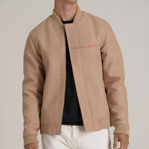 Haute qualité personnalisé Chenille broderie Logo NewStyle 100% laine veste pour homme lourd chaud Hip Hop Varsity veste - Product Image 1