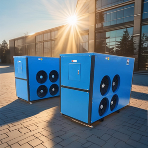 Secador de aire Karlos Serie F, compresor de aire de alta temperatura con sistema refrigerado de 7.35kw, 128-135CFM, refrigeración por aire. - Product Image 4