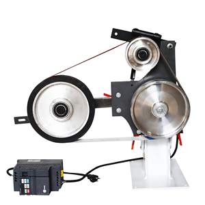 Lijadora y Esmeriladora de Banda Industrial de 110V con Fuente de Alimentación Eléctrica, 2X71 Pulgadas, Vertical y Horizontal, con Conversión de Frecuencia - Product Image 6