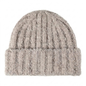 Gorro de Punto Cómodo, Gorro de Invierno, Tejido Elástico Cálido, Diseño Clásico para Uso Casual, Deportes al Aire Libre, Viajes y Clima Frío - Product Image 2