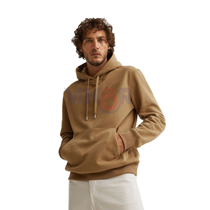 เสื้อฮู้ดแบบสวมหัวสำหรับผู้ชายและผู้หญิง, เสื้อฮู้ดผ้าฟลีซเก็บความร้อนสำหรับฤดูหนาวพิมพ์โลโก้แบบกำหนดเองพิมพ์ลายปัก - Product Image 2