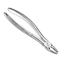Pince d'extraction dentaire Daviers Forceps Extraccion Motif anglais Pince à dents pour petites molaires supérieures