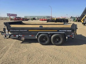 Remolque volquete de granja a la venta, calidad, 4 ruedas, 3 toneladas, remolque de granja agrícola, remolque volquete basculante en Stock - Product Image 5